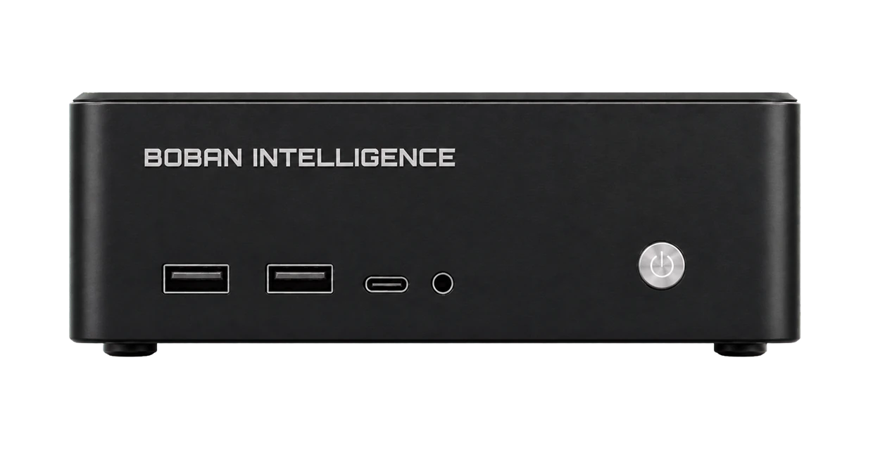 AI Box 国产版算力终端正面外观